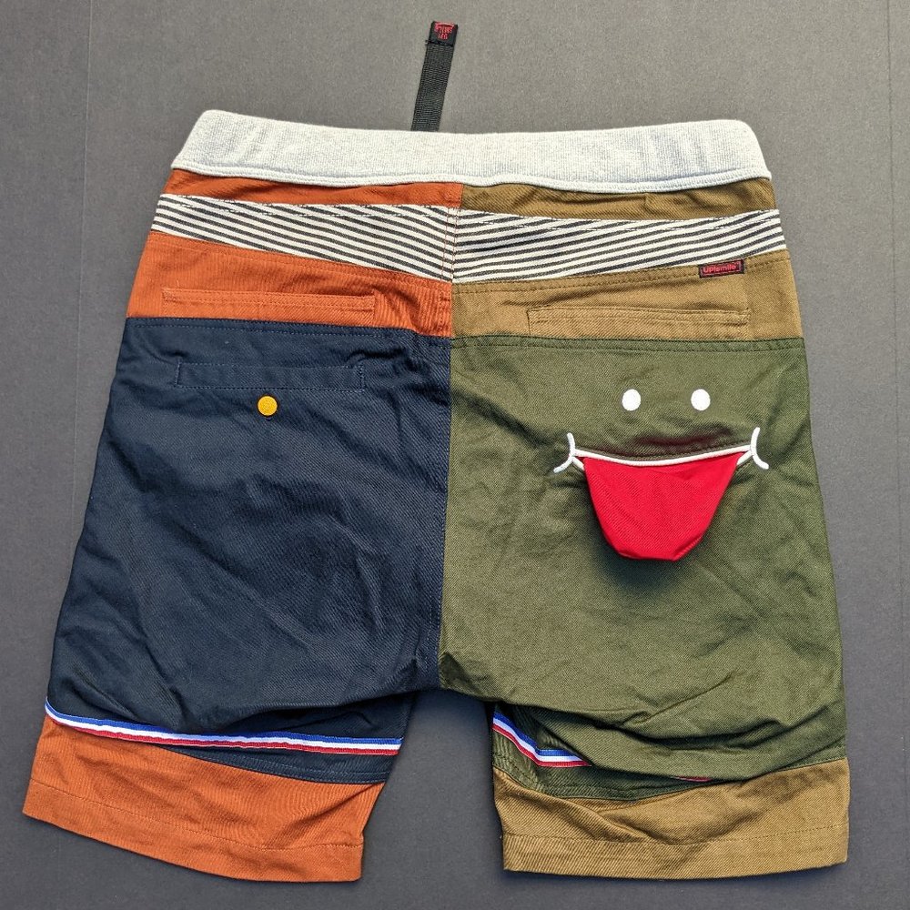 UP! SMILE Japanese Designer Streetwear Shorts